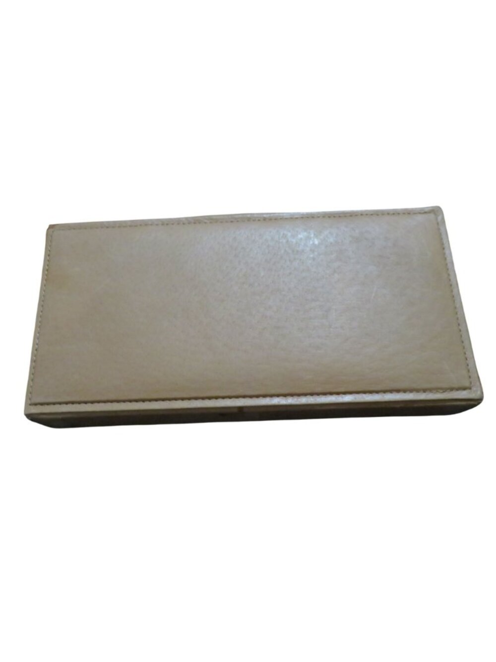 Neiman Marcus Vintage Leather Jewelry Travel Case Felt Lined & Snap Closure in P - Picture 7 of 7
